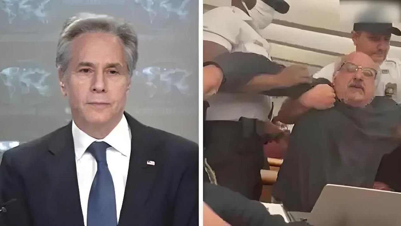 美国国务卿布林肯（https://baike.baidu.com/item/%E