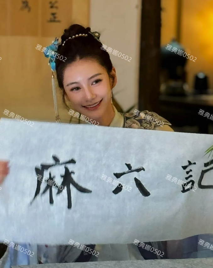 汪小菲的新媳妇马筱梅古装扮相居然有点像Angelababy!
她这张网红科技脸，