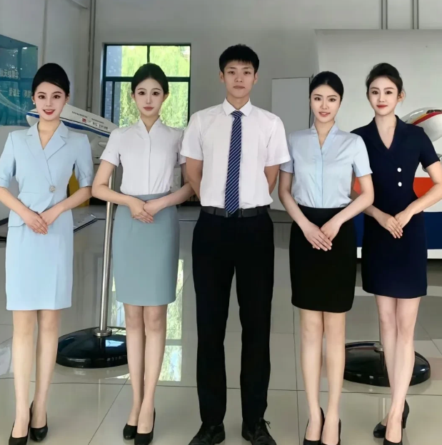 空乘这个行业确实是男的帅气，女的漂亮，假如空姐嫁给了空少，那么下一代的基因就更好