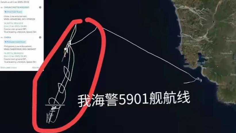 黄岩岛对峙再次升级！中国海军昨天下午首次出动军用舰载直升机，对菲海警船进行驱逐警