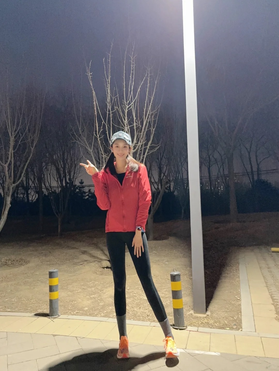 夜跑10公里·天气渐渐暖和起来啦☀️
北京天气越来越暖和啦☀️，可以逐渐恢复夜跑