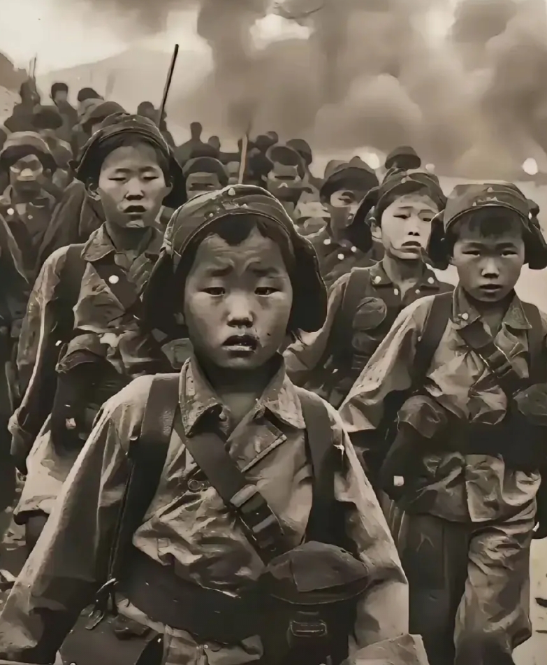 腾冲不到70万人。
但各个都是顶级的汉子。
为啥不接待日本人？
看看图片中孩子吧