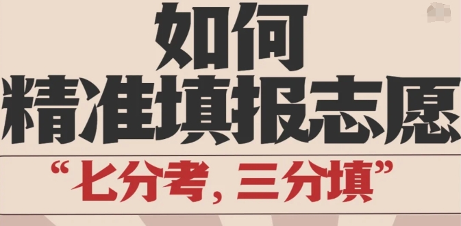 志愿填报原则：平行志愿，位次优先，遵循志愿，一次投档；

高考志愿填报三要素：学