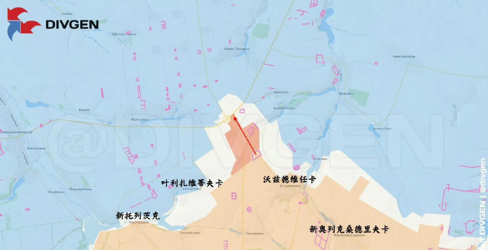 俄军切断T0504公路！包围恰索夫亚尔乌军！
1月9日，俄军在红军城方向取得重大