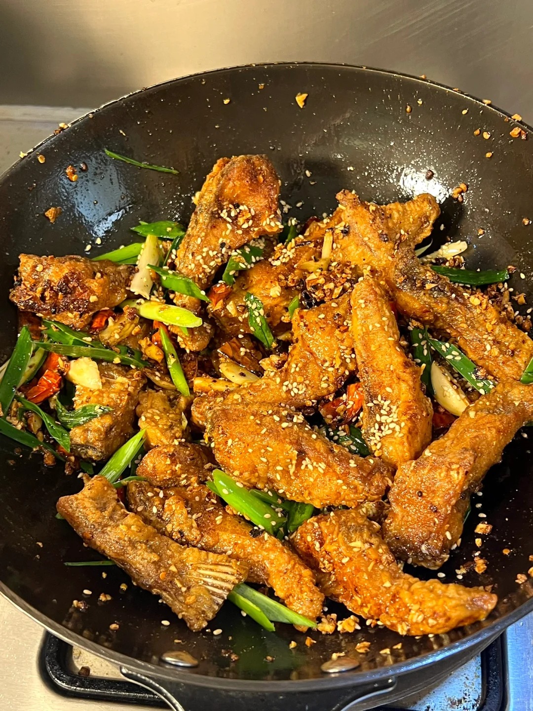 我妈㊙️方的香辣炸鱼！超好吃啊啊啊啊！
