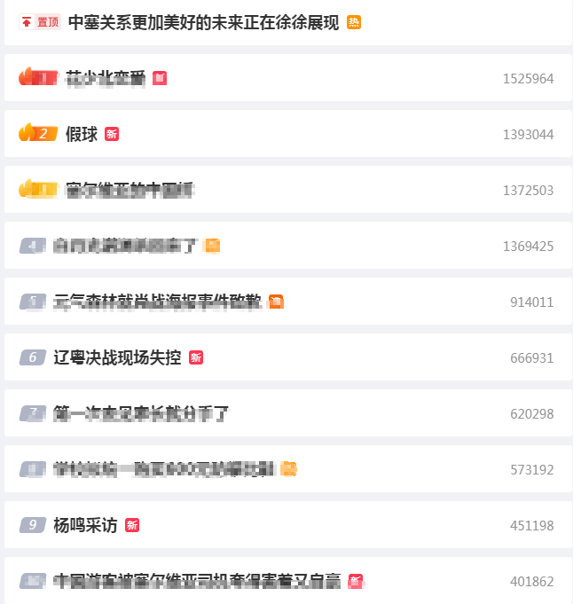 辽粤大战这热度直接爆了啊！热搜前十中有3个是关于辽粤G4大战的，分别是“假球”。