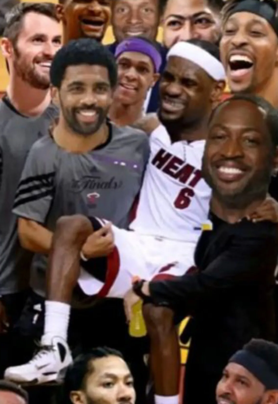 这是NBA年度最大的笑话之一。
勒布朗-詹姆斯前些日子在接受媒体采访时告诉自己的