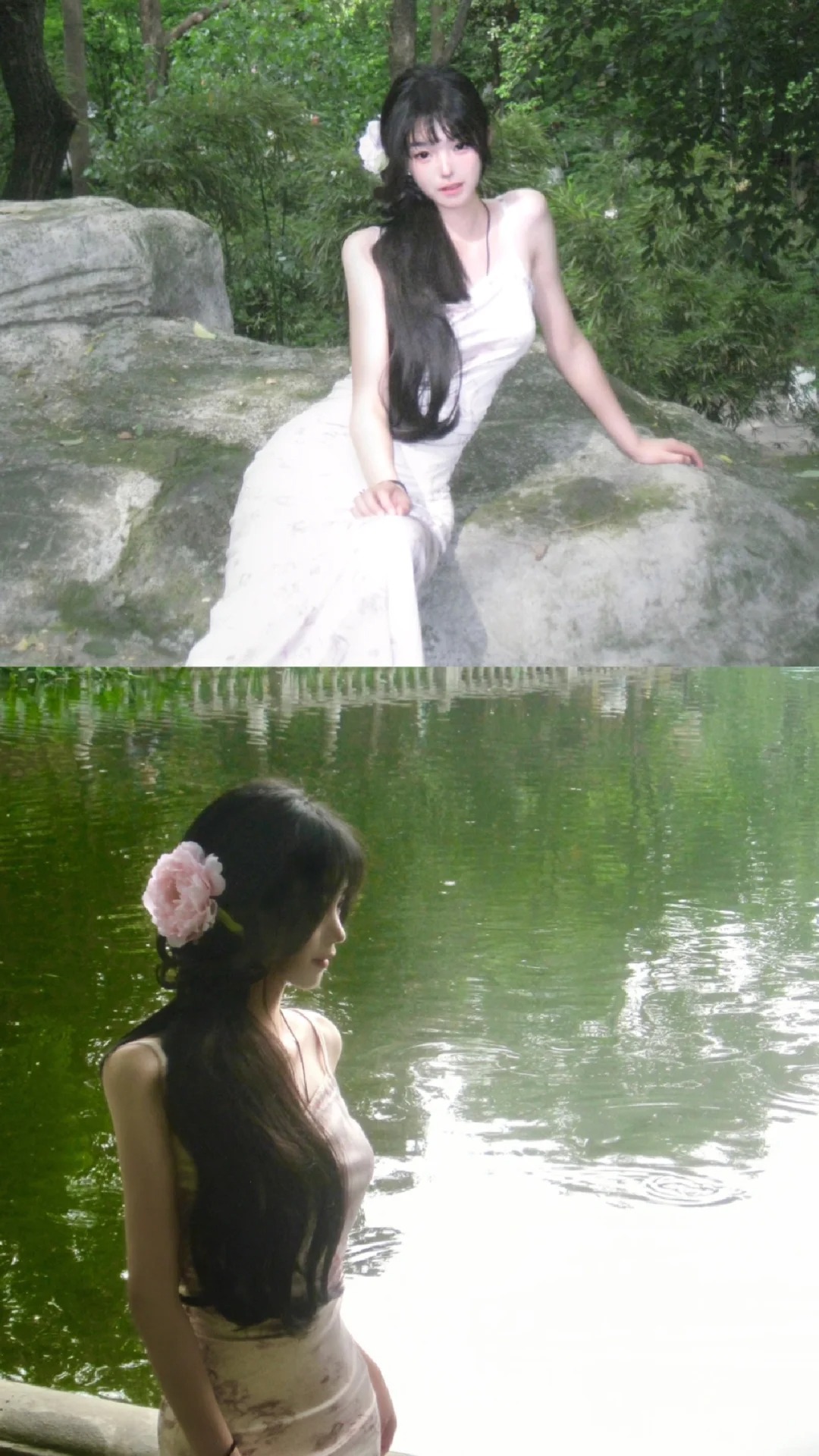 在人民公园拍到人生客片！！！
分享一组在人民公园拍到的超级美的高中生妹妹！