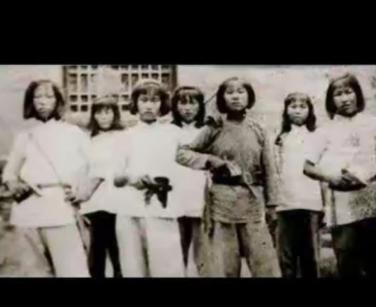 抗战期间，战斗在日占区的江南抗日义勇军女子别动队队员，她们大部分都为民族救亡献出