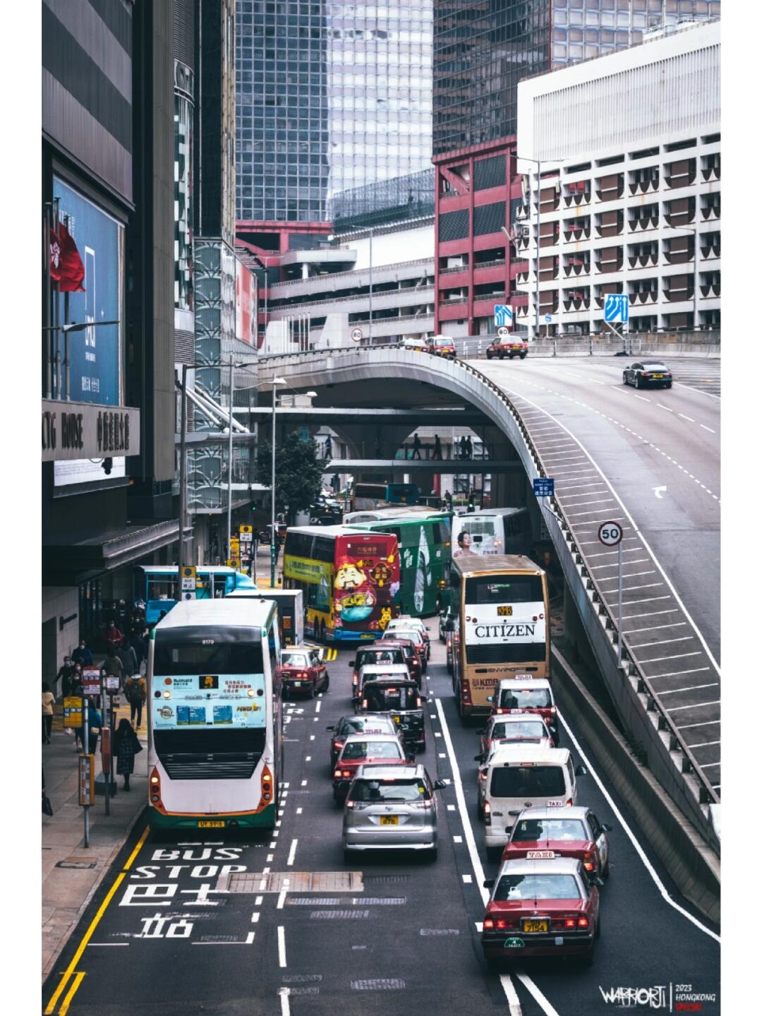 香港拍照｜阴天下压抑的城市森林