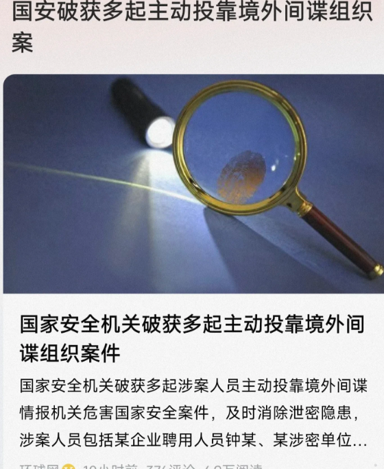 “胆敢出卖祖国利益，必须严惩！”一名失业男子，一直没有找到理想工作，经济出现了困