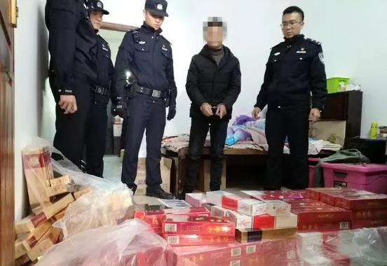 湖北，男子在家囤18000多条香烟，价值高达128万元，邻居眼红，就以存在安全隐