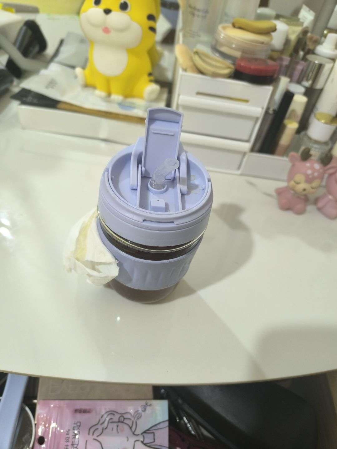 老公给我熬的红糖姜水里加了小米辣