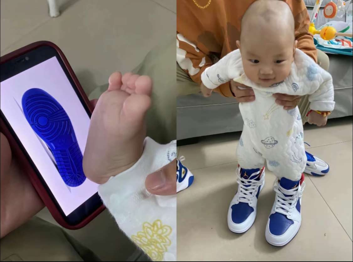 明明是按照孩子尺寸买的，怎么就买大了呢
