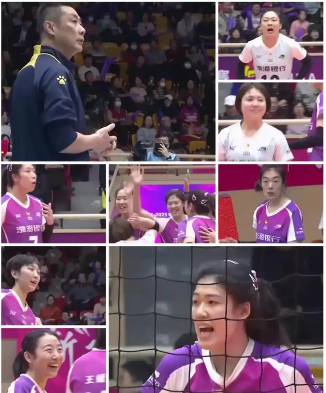 天津女排3-0战胜北京7个没想到
①没想到第三局这么焦灼，
②没想到给陈指能给小