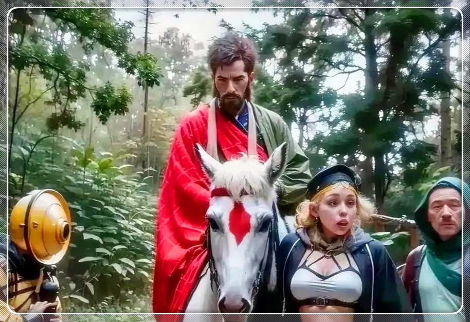 为何美版的《西游记》中，孙悟空为女性形象，且其面容如锅？