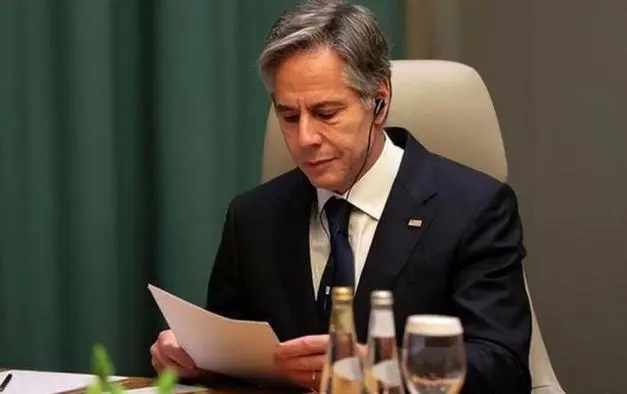 如果中国不停止“军援”俄罗斯，美国将会采取措施。布林肯访华结束后，再次提到中国“