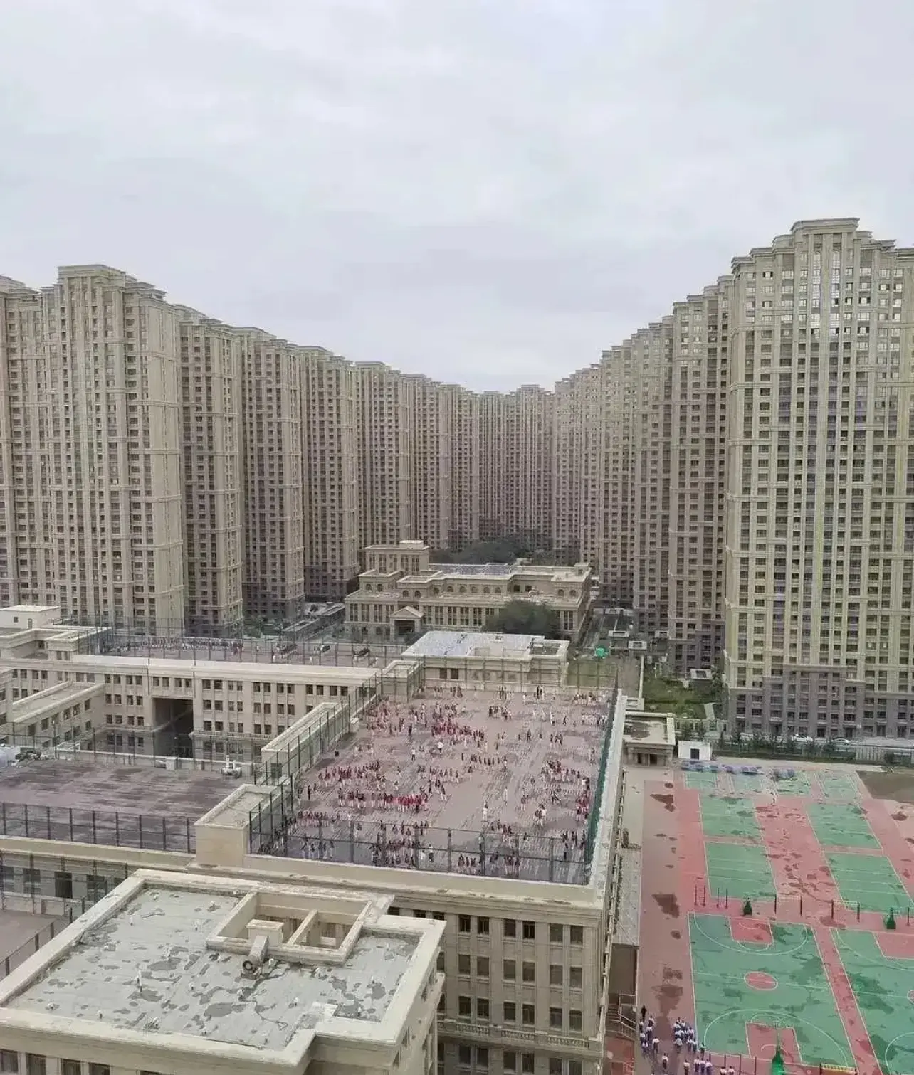 你看看这个，还在笑人家香港公屋住得像蜜蜂窝吗？