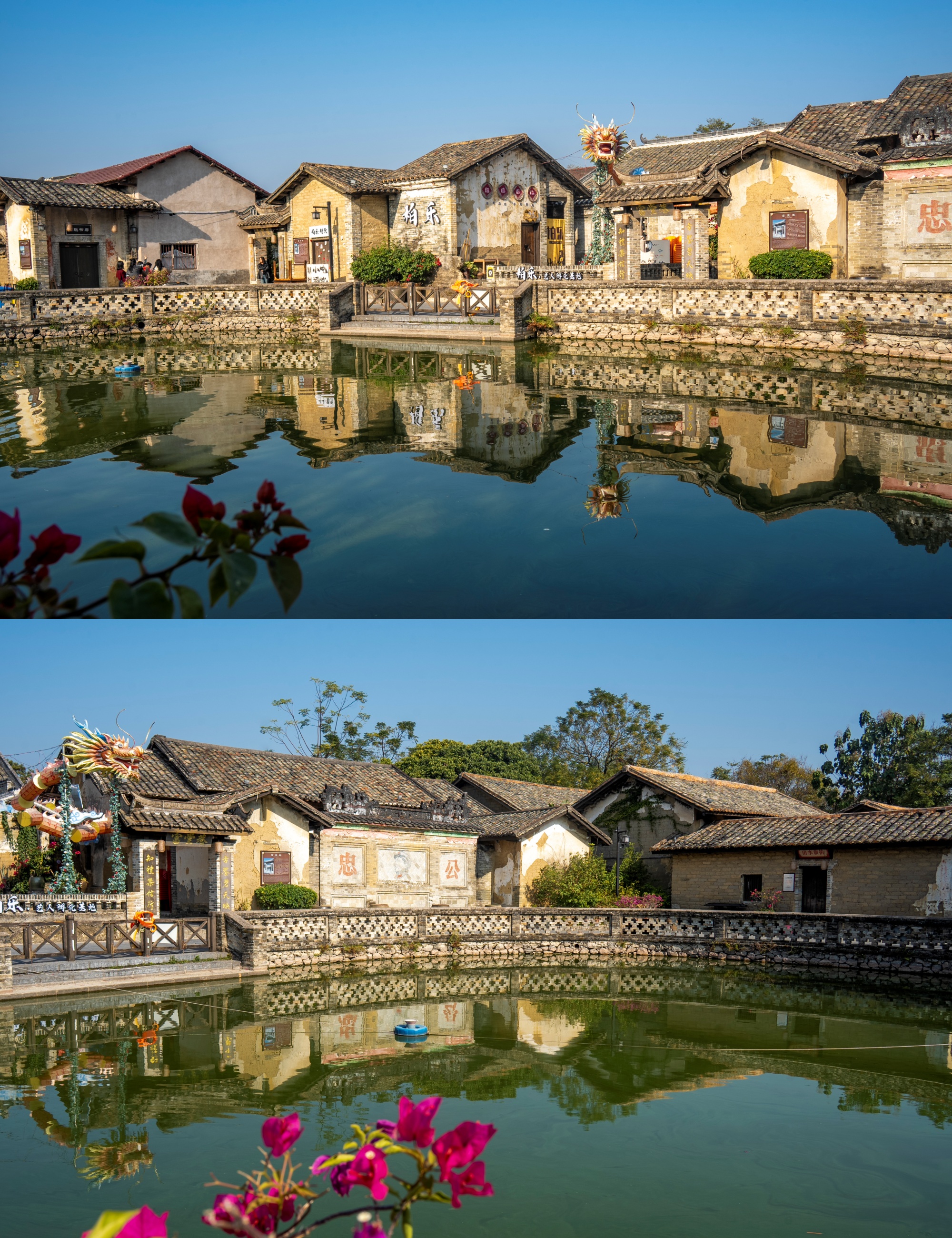 玉林高颜值古村悄然走红，诗情画意，格局独特，拍照特别好看