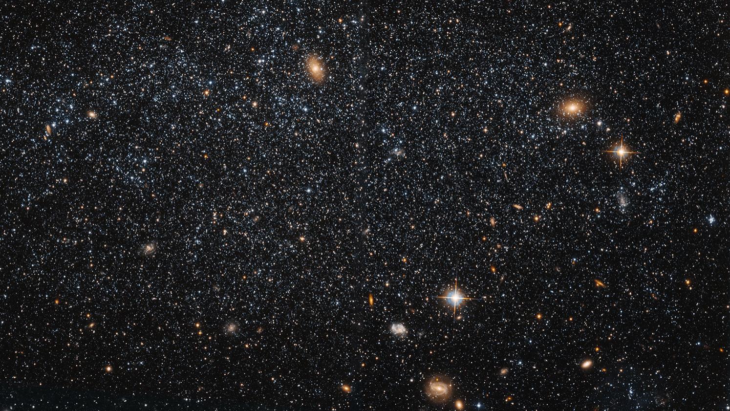 哈勃望远镜在无结构星系中发现了结构