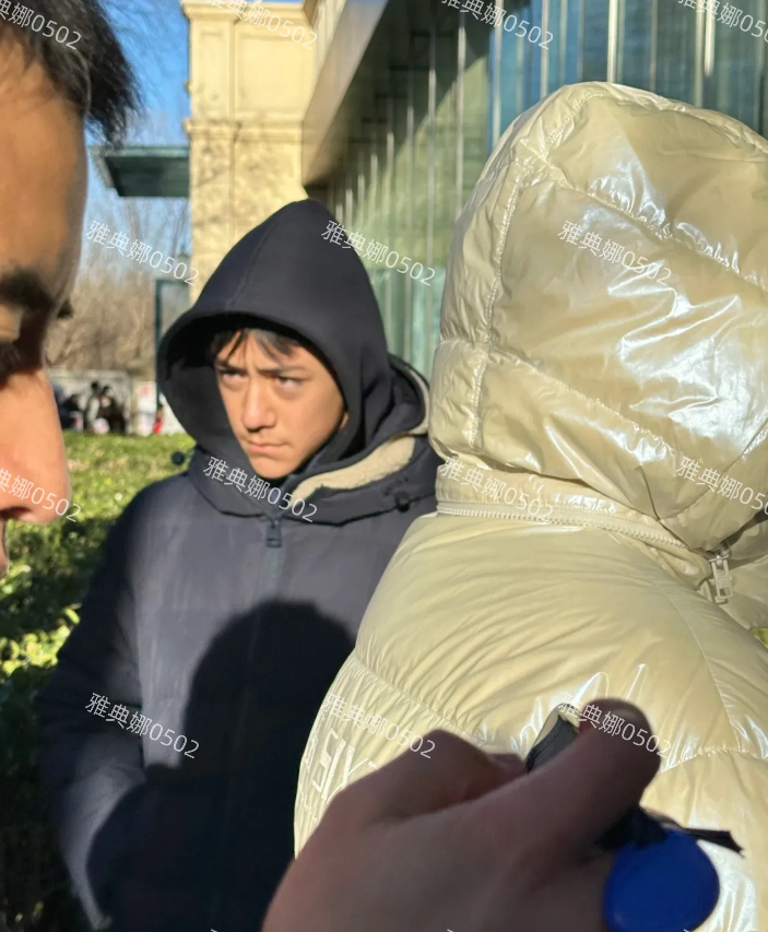 法国圣诞集市偶遇刘烨的儿子和女儿，两个孩子虽然长得像刘烨但却颜值不高，皮肤黝黑长