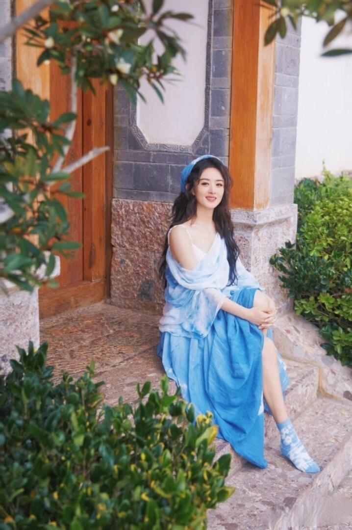 赵丽颖真的好甜美