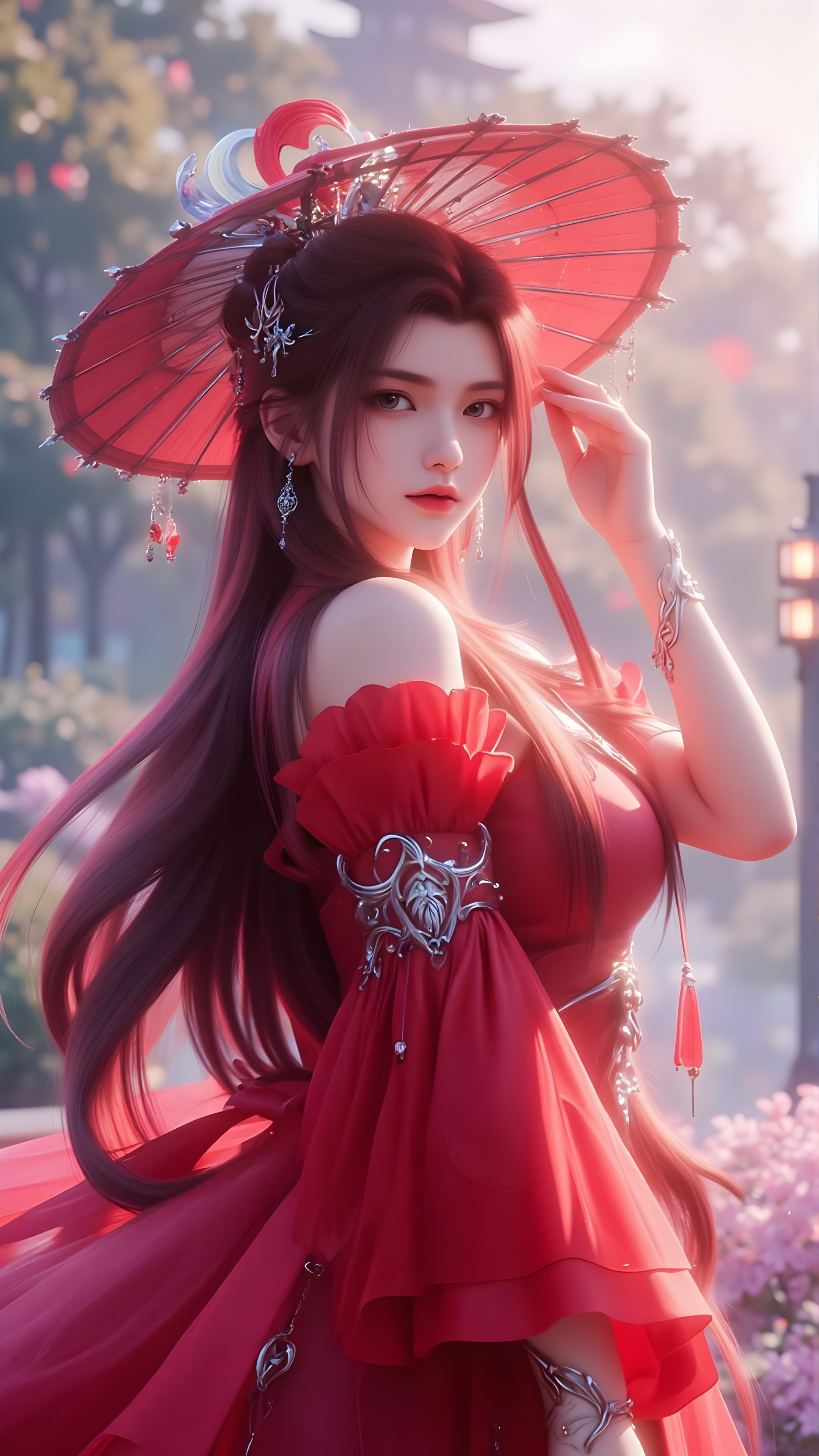 国漫女神陆雪琪AI壁纸：修习太极玄清道功法，手中法宝天琊剑！