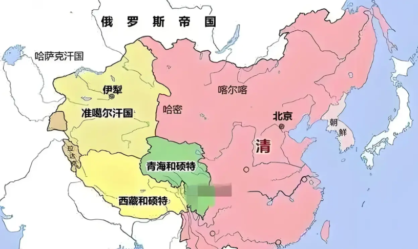 噶尔丹在最后时刻身边仅仅剩下女儿钟济海以及两位军官和不足百人的军队，曾经坐拥十万