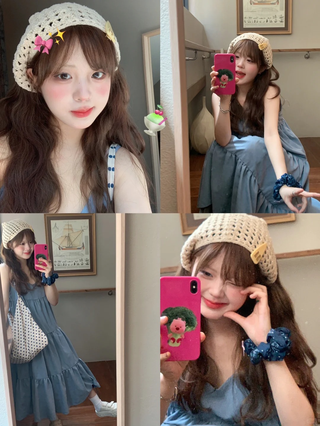 天气好的话☀️
一套都好喜欢！！
自留呀！！🍡🍦💛