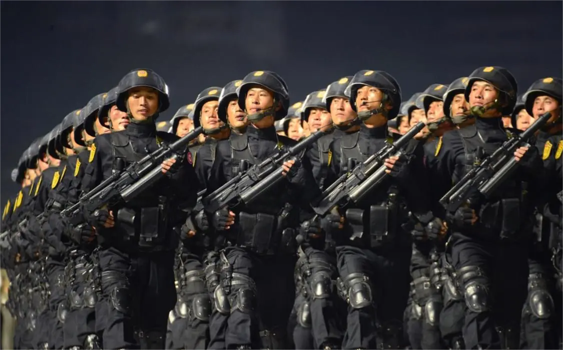 朝鲜的新警种，特警
