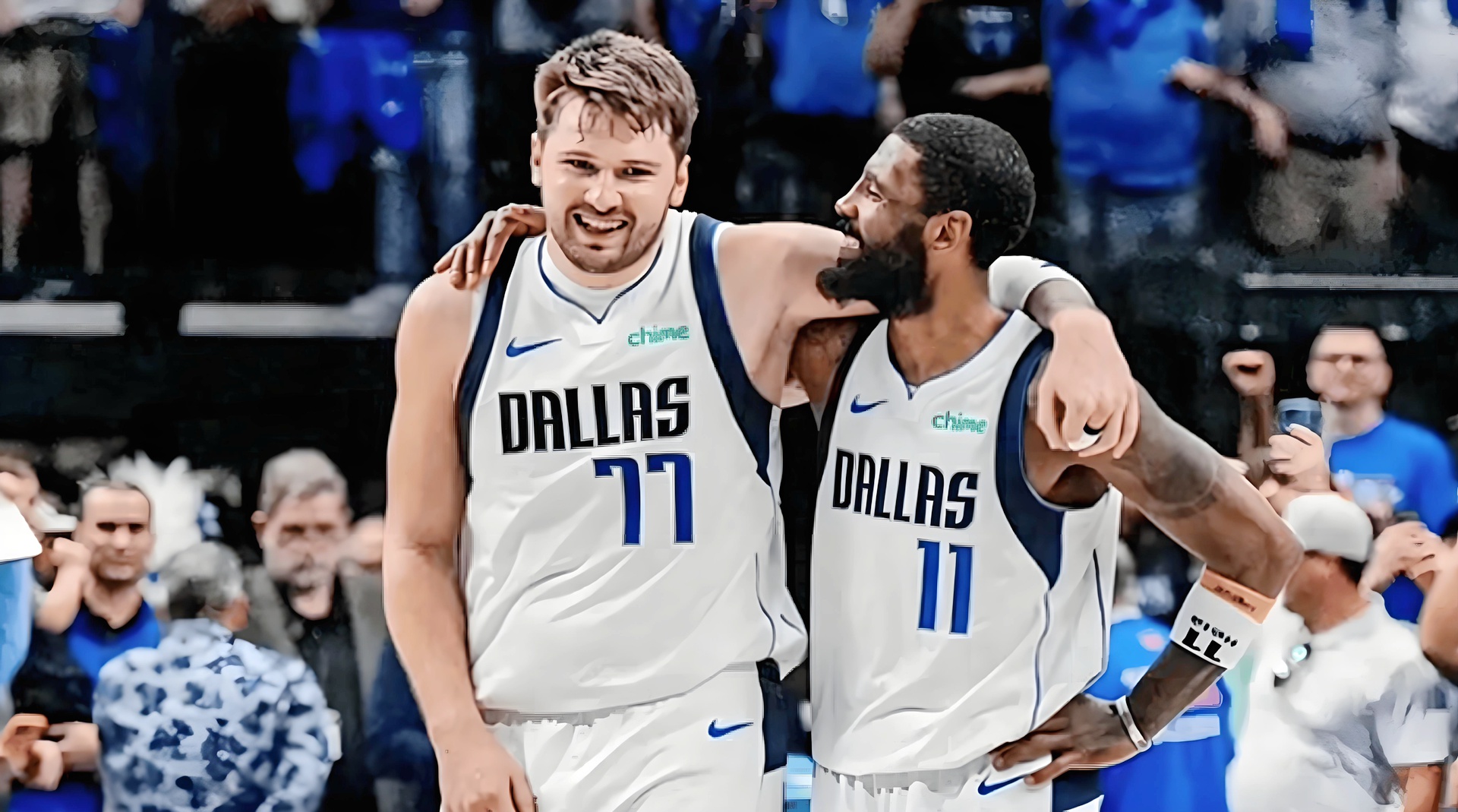 东契奇和欧文三分球合砍3分，角色球员给力
独行侠122-84战胜凯尔特人。
东契