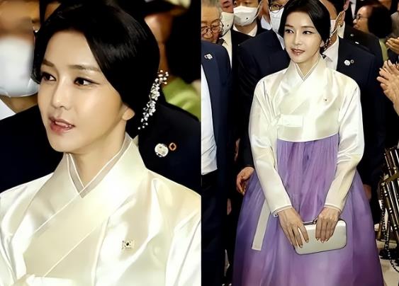 52岁的金建希出身平凡，凭借自身努力进入时尚界，后步入政坛成为韩国第一夫人。近期