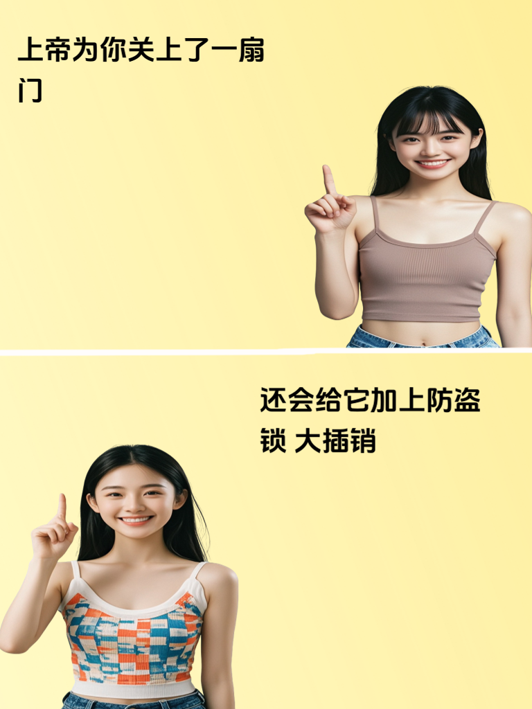 萌妹变身幽默精灵，治愈你的不开心，来不来？
