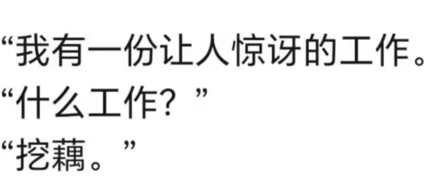 谐音梗的快乐