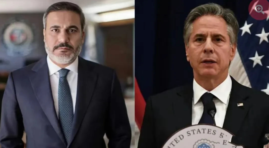 土耳其外长菲丹与美国国务卿布林肯，
通电话讨论叙利亚最新事态发展。

1、菲丹直