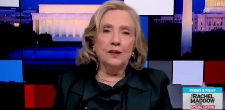 希拉里·克林顿最近在接受MSNBC采访时说，那些帮忙宣传特朗普的人也应该承担一些