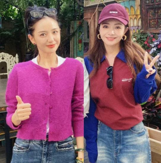 佟丽娅、麦迪娜皆从新疆走出踏入演艺圈，凭借自身魅力收获众多喜爱。近日，两人回新疆