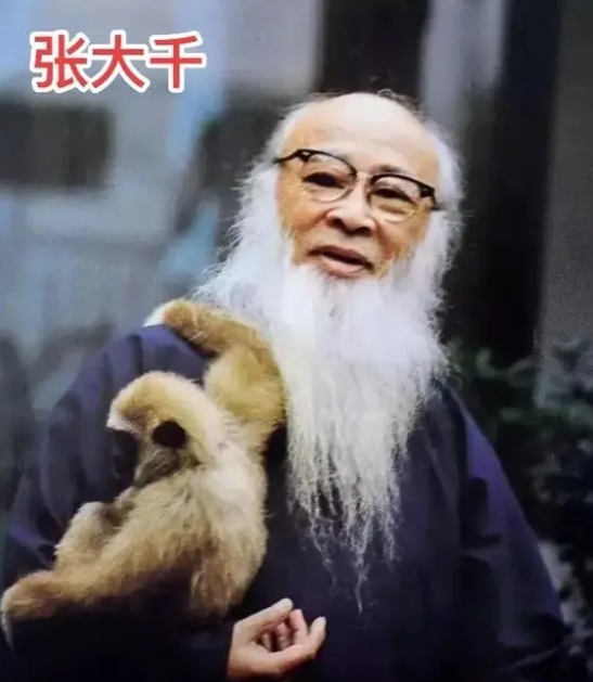 张大千不为人知的10个冷知识。
1.张大千病逝后的葬礼是蒋经国主持的，还给他题写