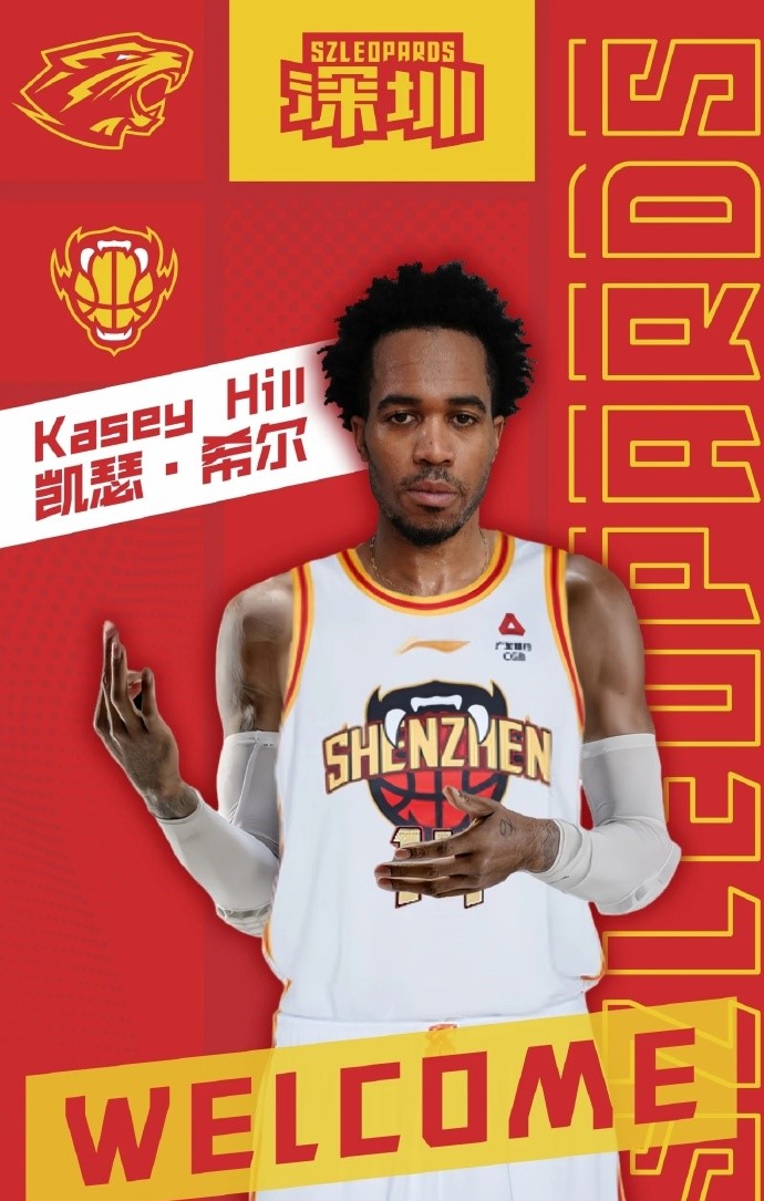 深圳男篮新引进的小外援希尔，在最近两场比赛中仅登场了短短的10分钟，投篮7次却无