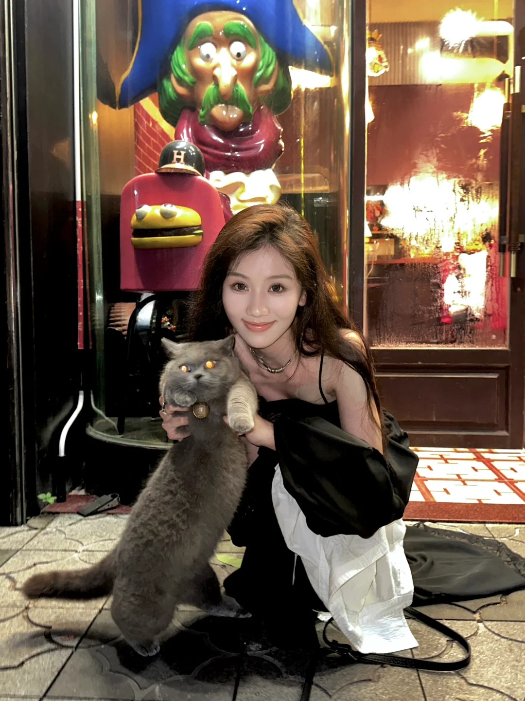 路过一只喵🐈‍