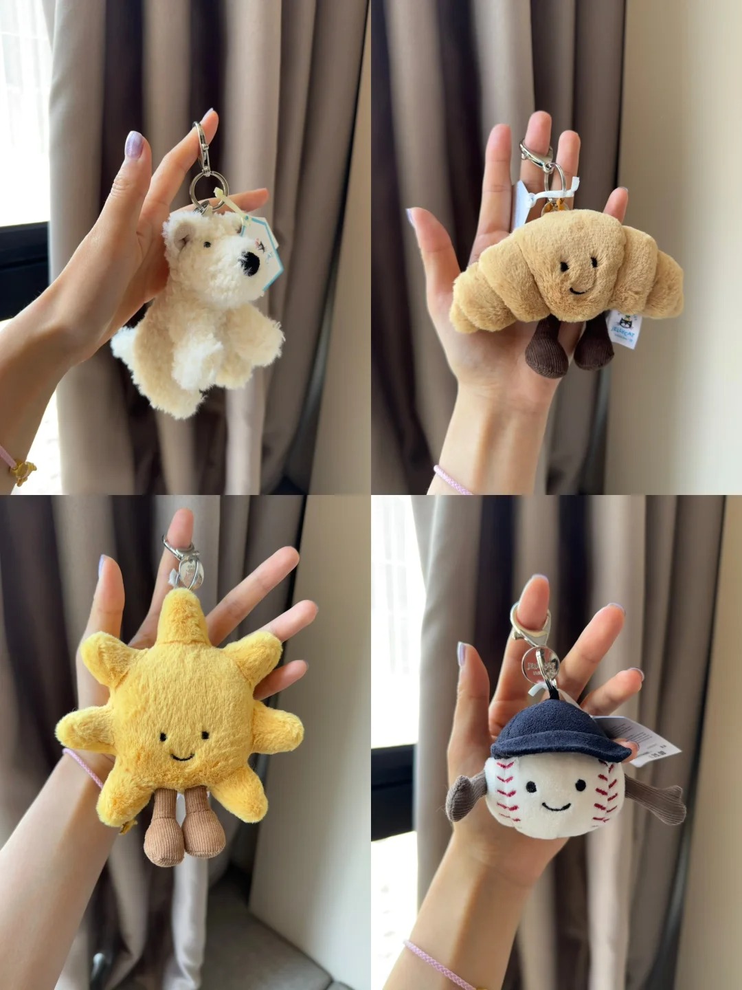 jellycat折扣挂件🐠
jellycat挂件好可爱
有棒球挂件，高尔夫挂件