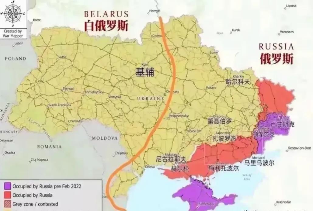 乌克兰很有可能迎来最终的归属！
那就是乌克兰的领土属于俄罗斯，矿产资源就被美国瓜