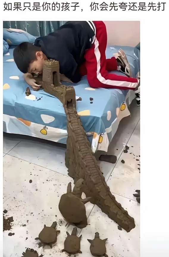 孩子的手工制作真不错