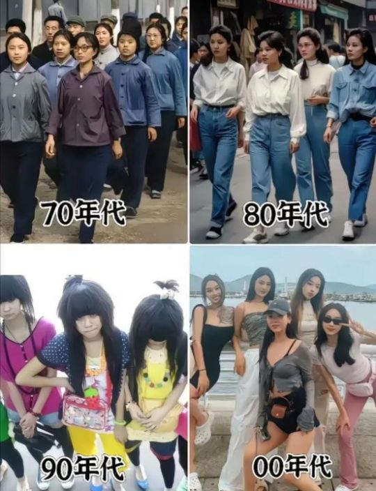 还真不知道是哪个年代更胜一筹?