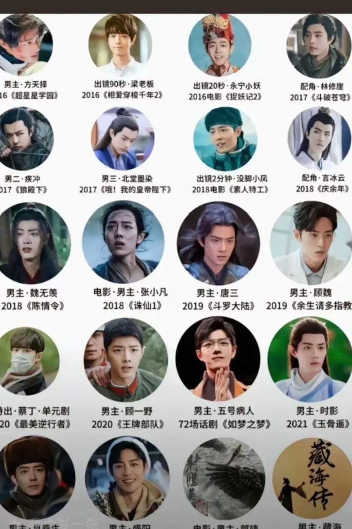 肖战某些粉丝
又得说:那些年si哪去了
肖战合集来了
你喜欢哪个角色
肖战主演过