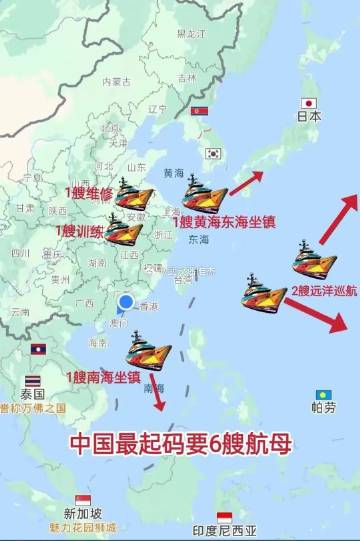 我国航母这个配置不过分吧？ ​