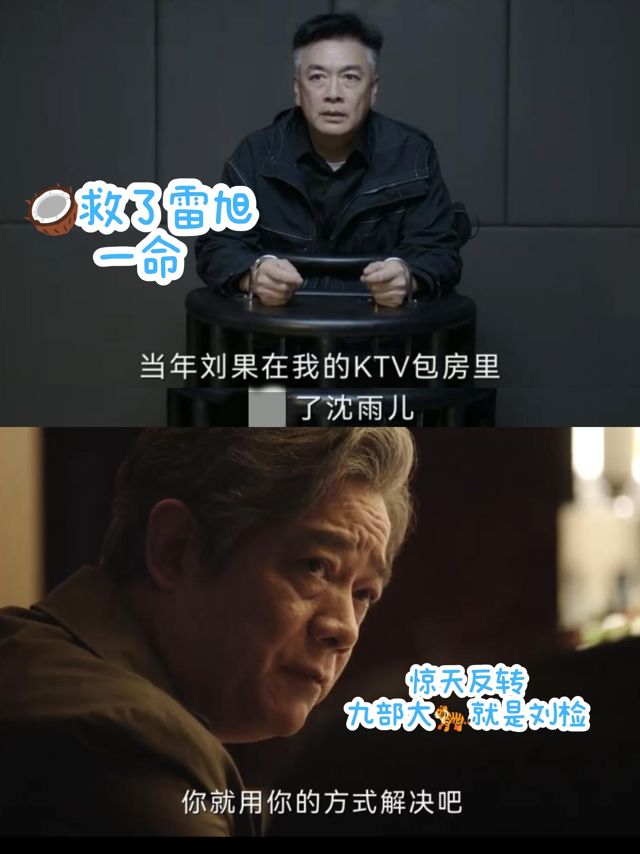 九部惊天反转刘检才是凶手，雷旭靠椰子救命