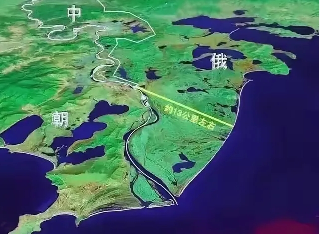 吉林珲春距离东部日本海直线距离只有十三公里，但是却是最遥远的十三公里，因为中间隔