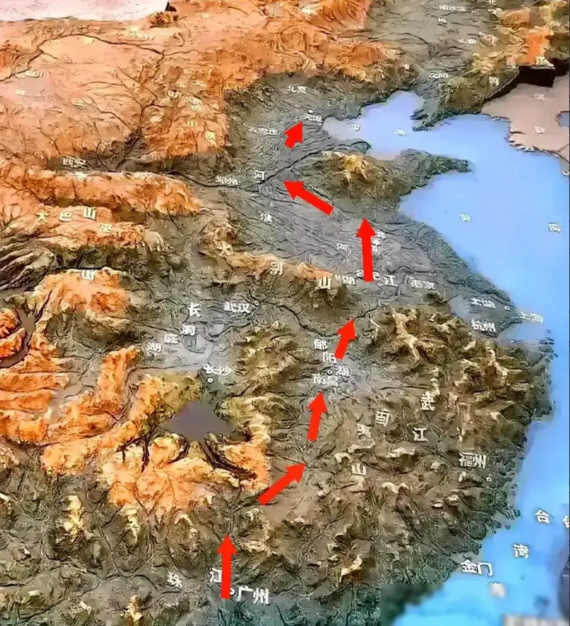 古代的举子进京赶考，走的路线是这样的，是不是非常不容易？[灵光一闪]