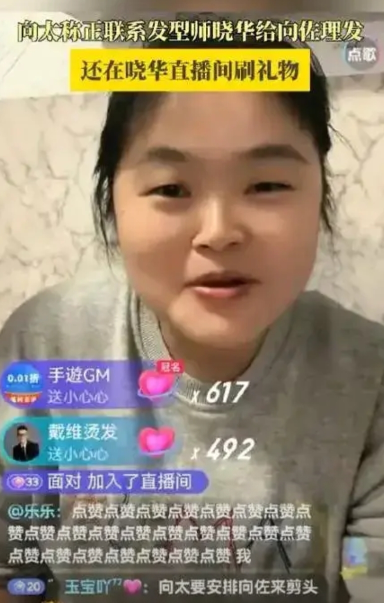 晓华回复了向太的剪发申请，就这3个意思。

1.向佐可以来剪头发，但晓华确实没有